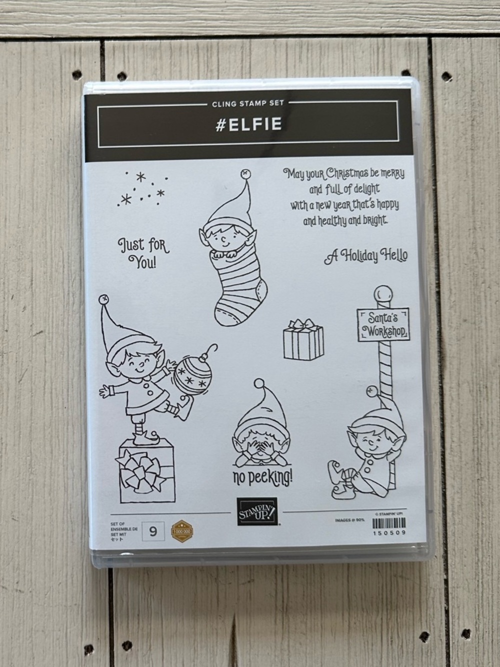 Stampin’ Up! #Elfie Stamp Set
